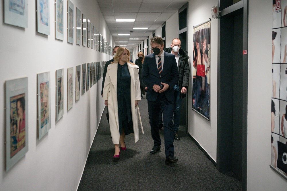 Prezidentka Zuzana Čaputová v TV JOJ 