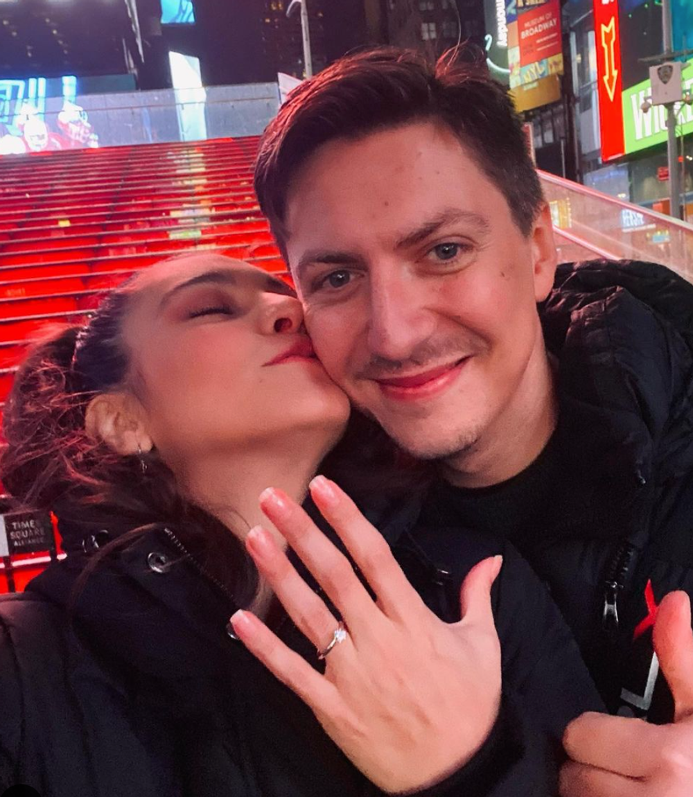 Martin Donutil a Sára Affašová