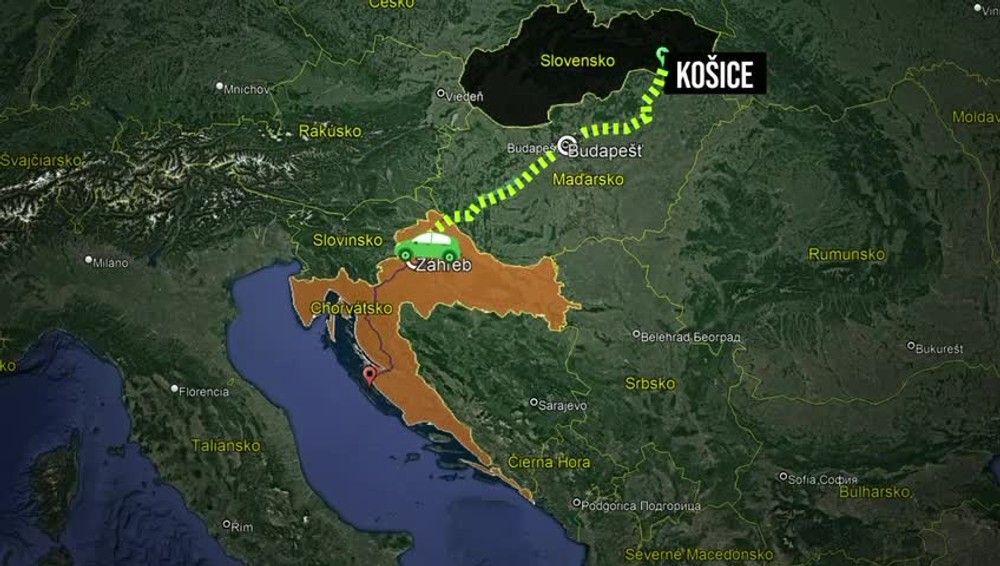 [multi] Elektromobilom z Košíc na Jadran 11629