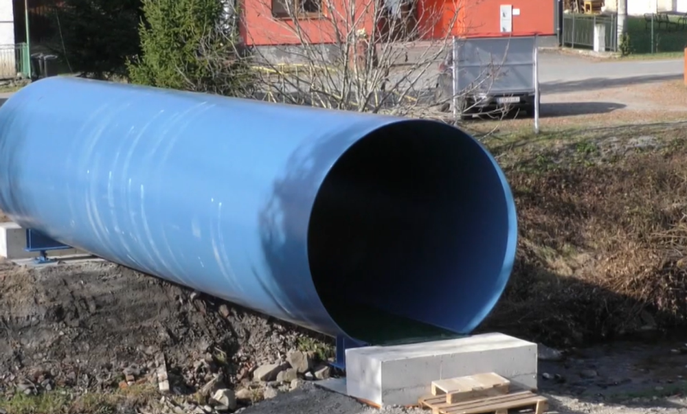 Lávka cez potok v Novej Sedlici 5