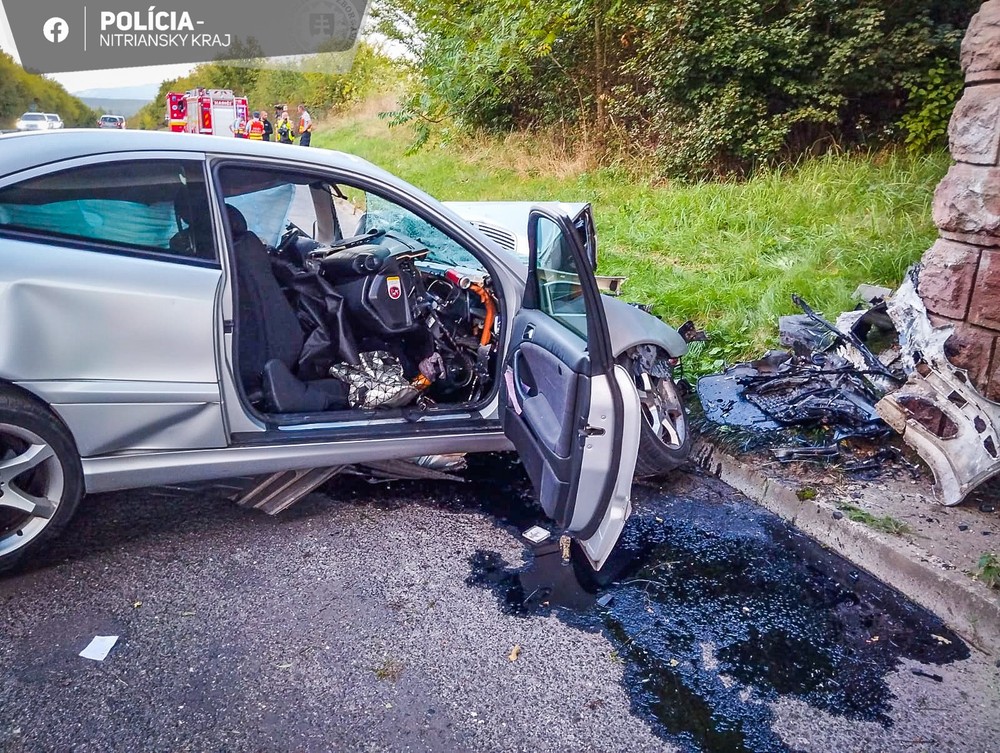 nehoda pri Nitre