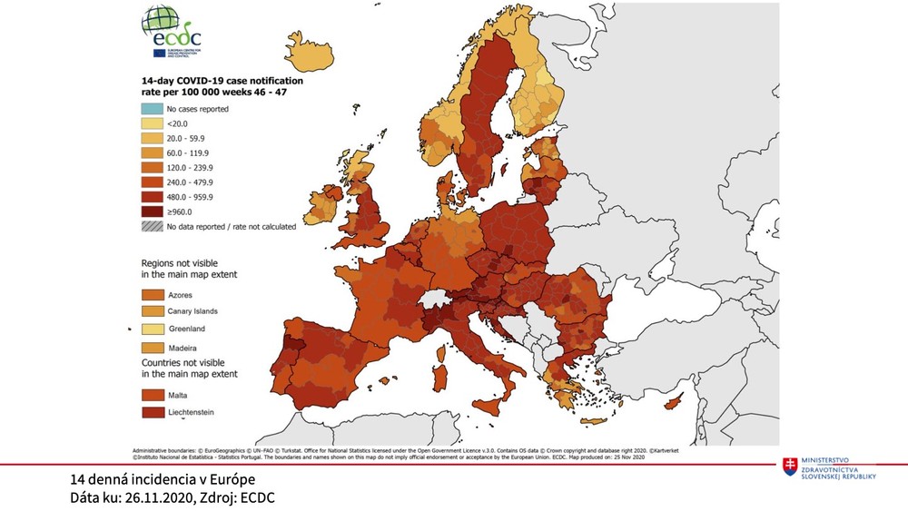 Aktuálna protiepidemiologická situácia 4.12.