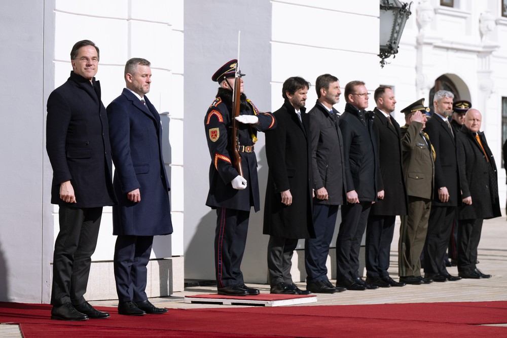 Rutte návšteva SR 3