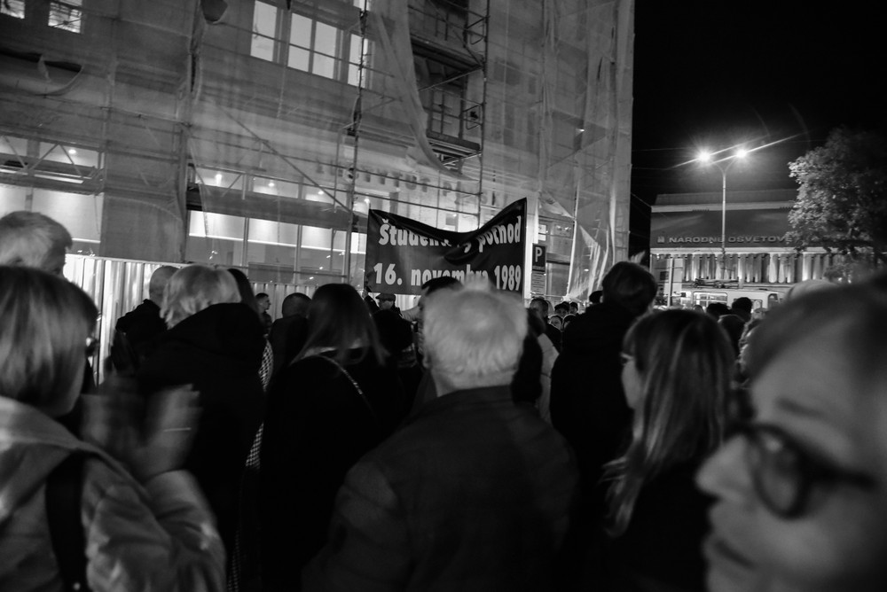 Študenti zo 16. novembra 1989 si pochod po 30 rokoch zopakovali