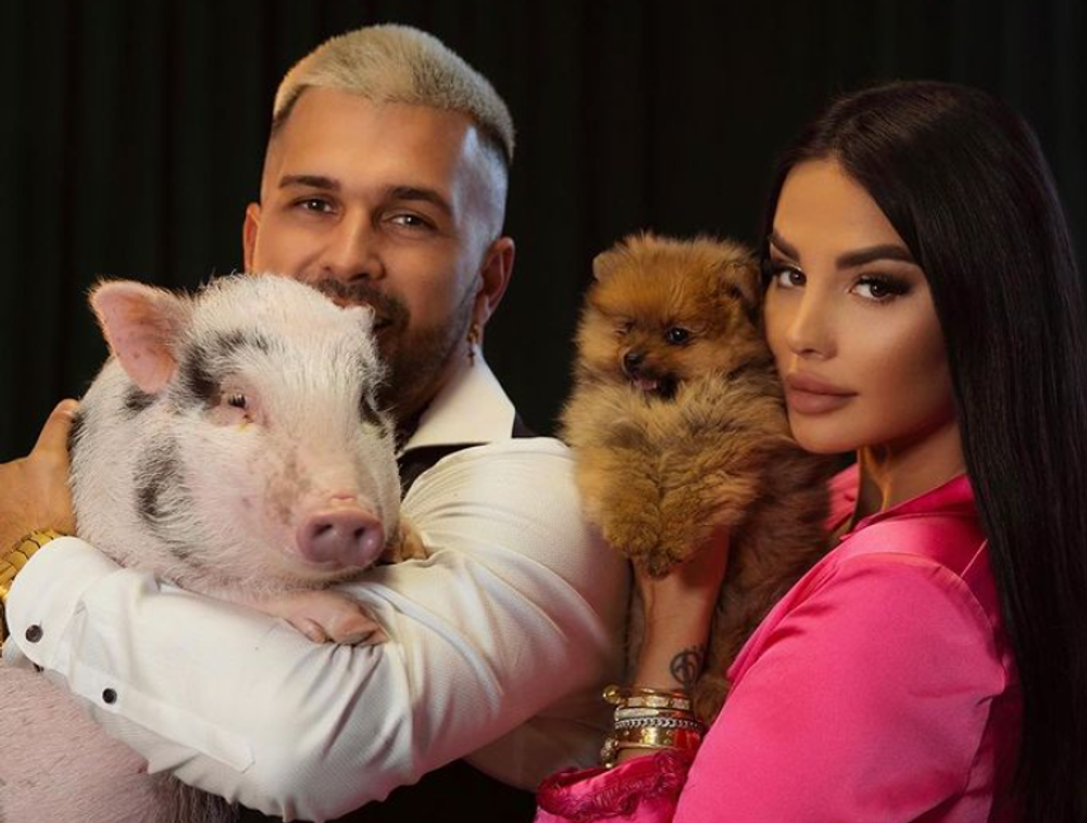 Zuzana Plačková a René Strausz a ich domáci miláčikovia