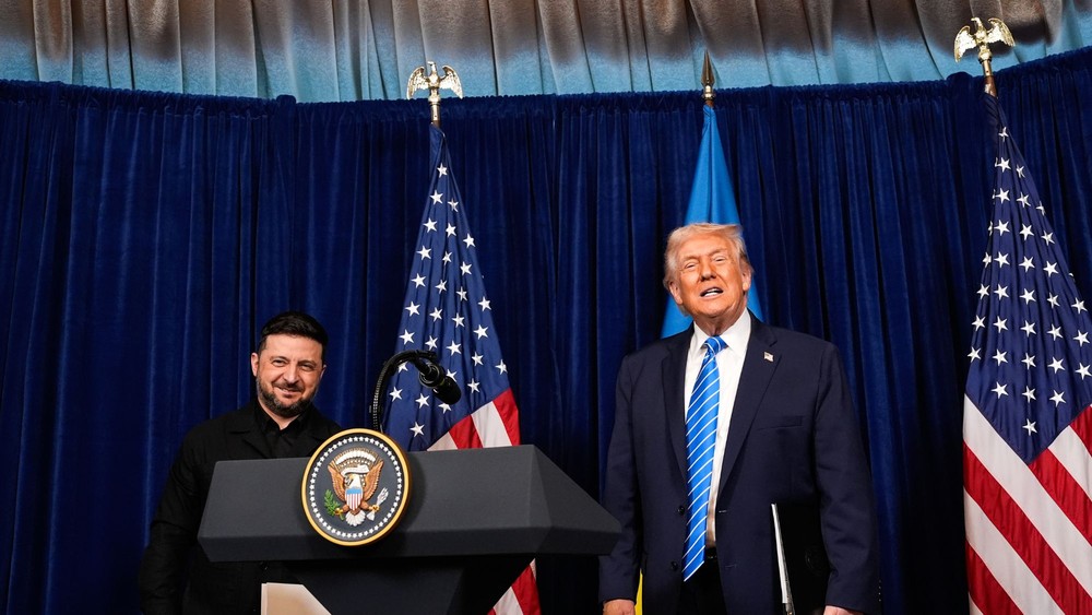 Stretnutia Trumpa zo Zelenským