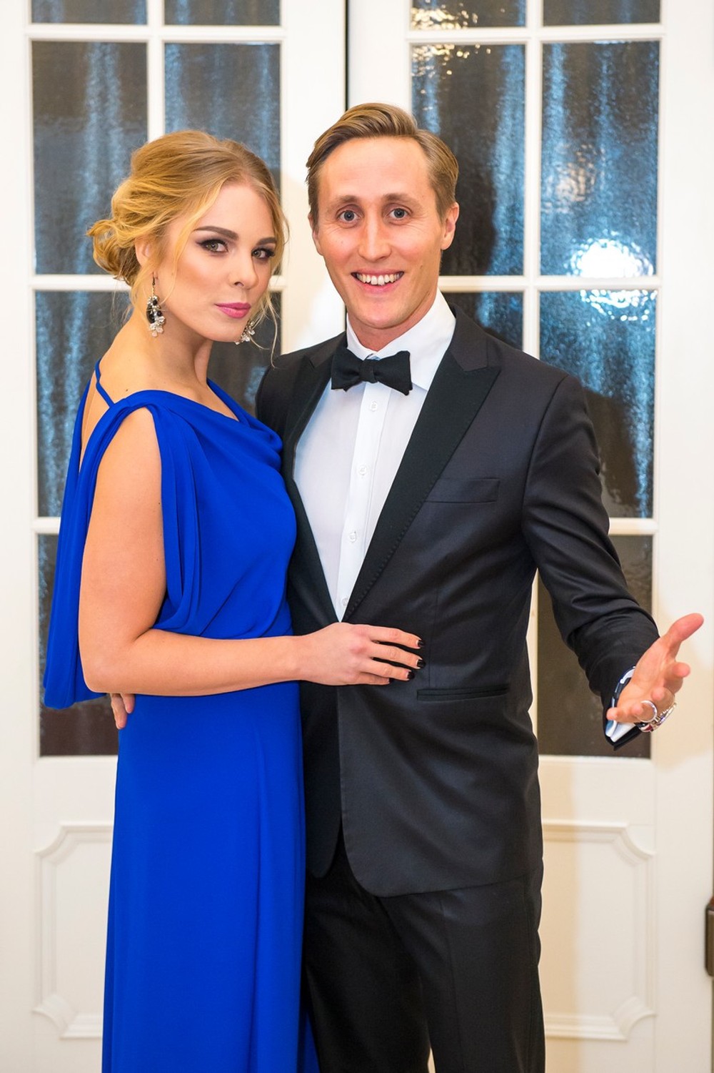 Sajfa s manželkou Veronikou