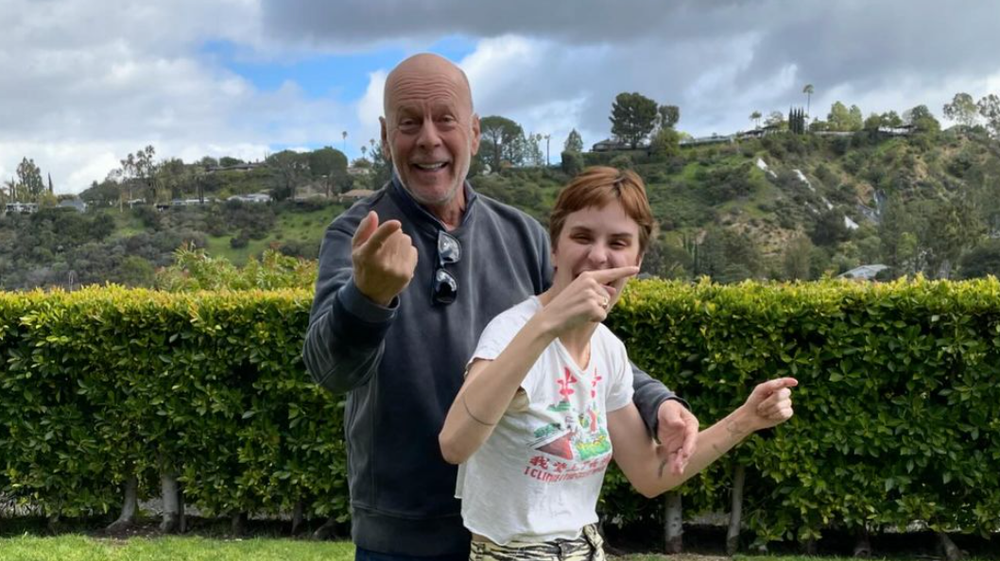 Bruce Willis s dcérou Tallulah
