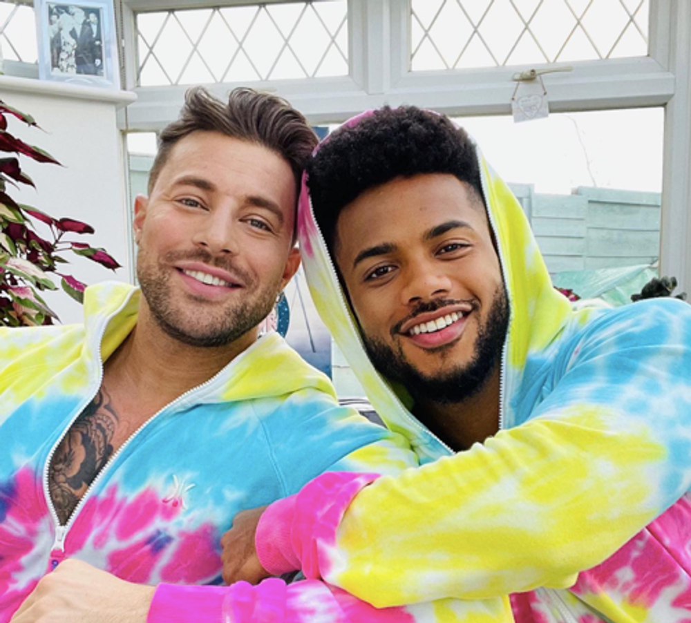 Duncan James s partnerom Rodrigom