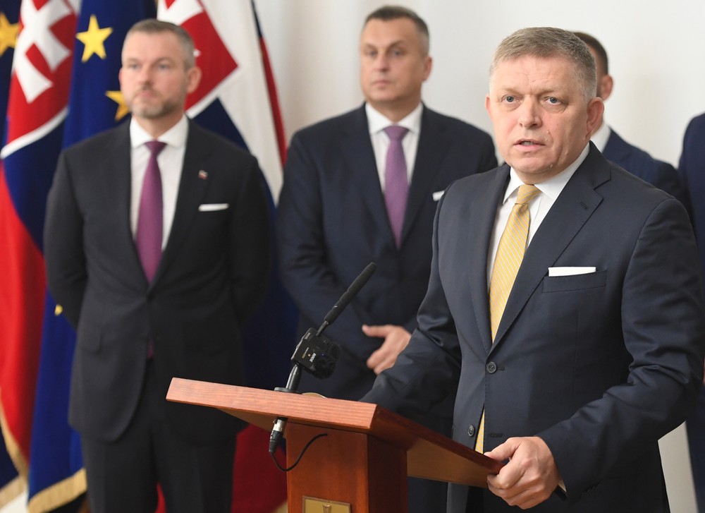 Smer-SD, Hlas-SD a SNS podpísali koaličnú dohodu (2)