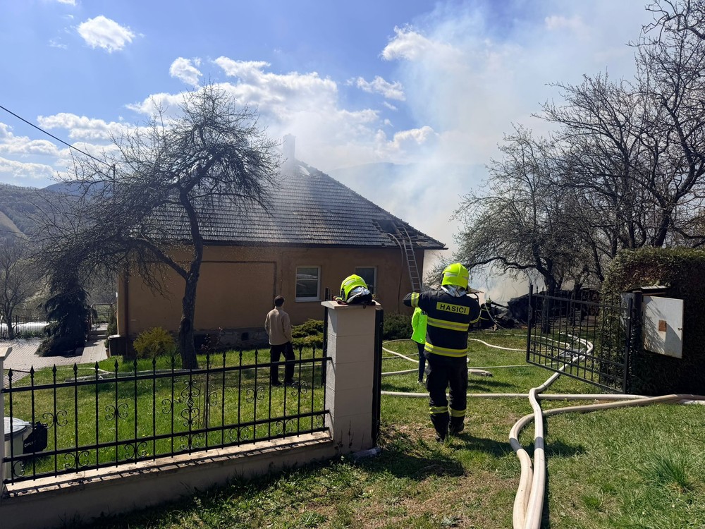 Požiar v Rakovnici