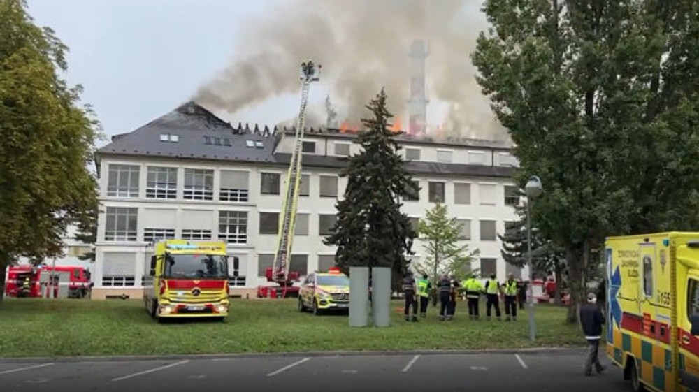 Požiar nemocnice praha