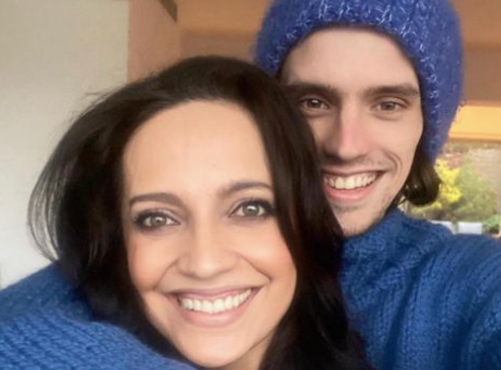 Lucie Bíla so synom Filipom