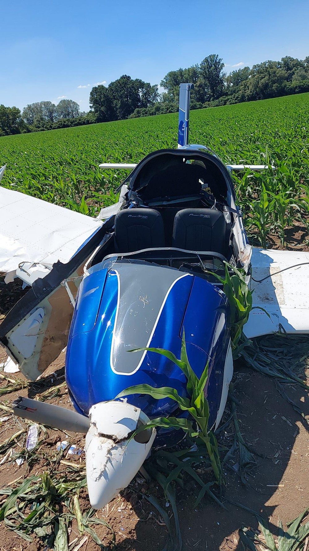 Tragický pád lietadla