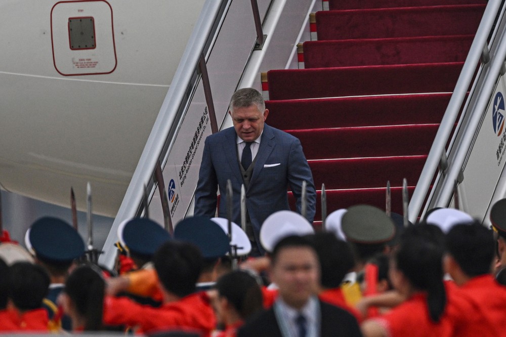 Fico na návšteve Číny