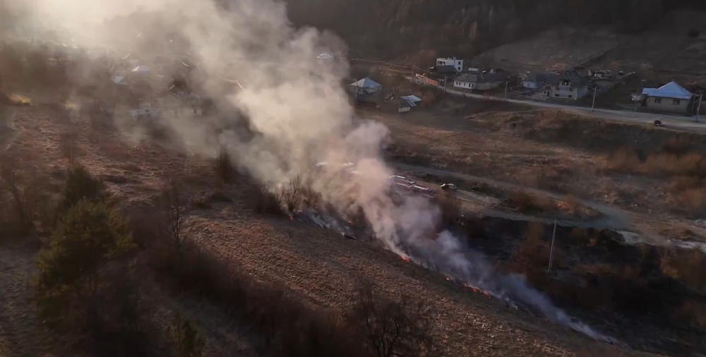 poziar na vychode slovenska