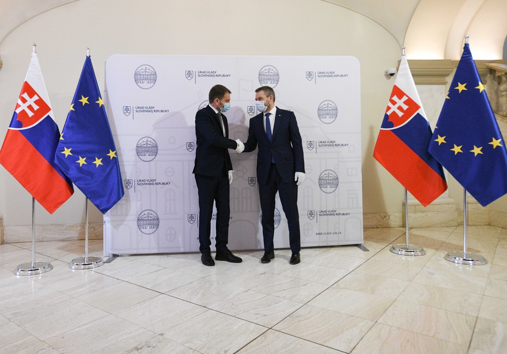 Pellegrini a Matovič 