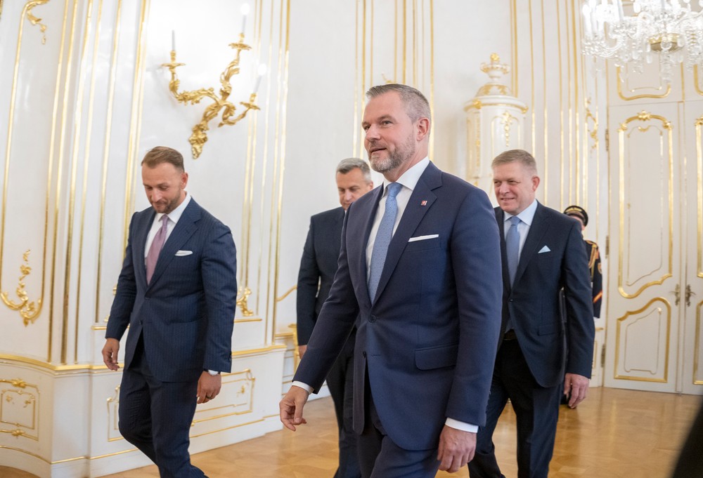 Stretnutie predsedov koaličných strán s prezidentom Petrom Pellegrinim