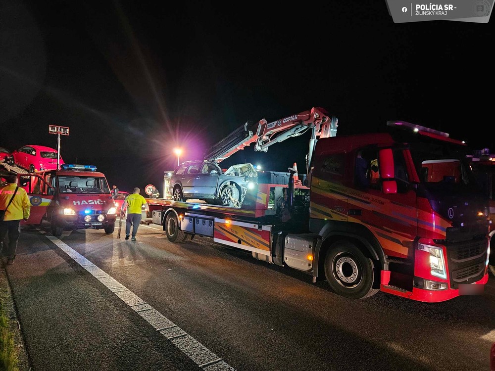 tragická nehoda čelná zrážka kysucký lieskovec (3)