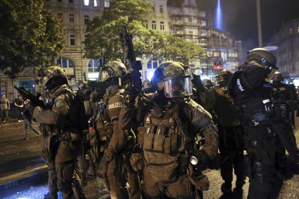 Veľké protesty v Hamburgu počas samitu G20