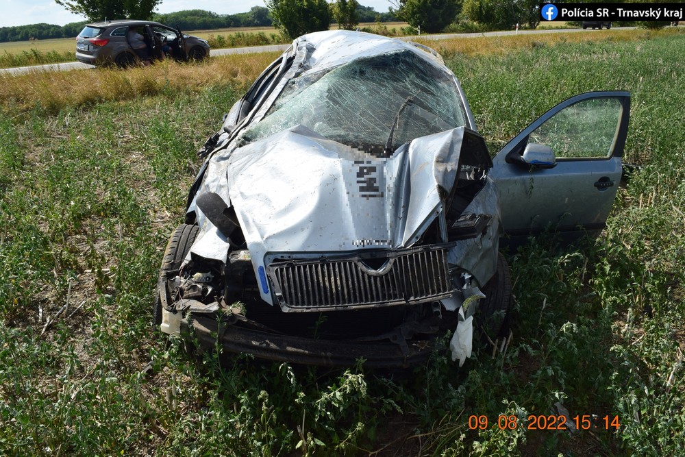 Len 16-ročná spolujazdkyňa utrpela vážne zranenia