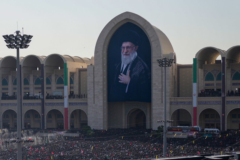 irán pohreb