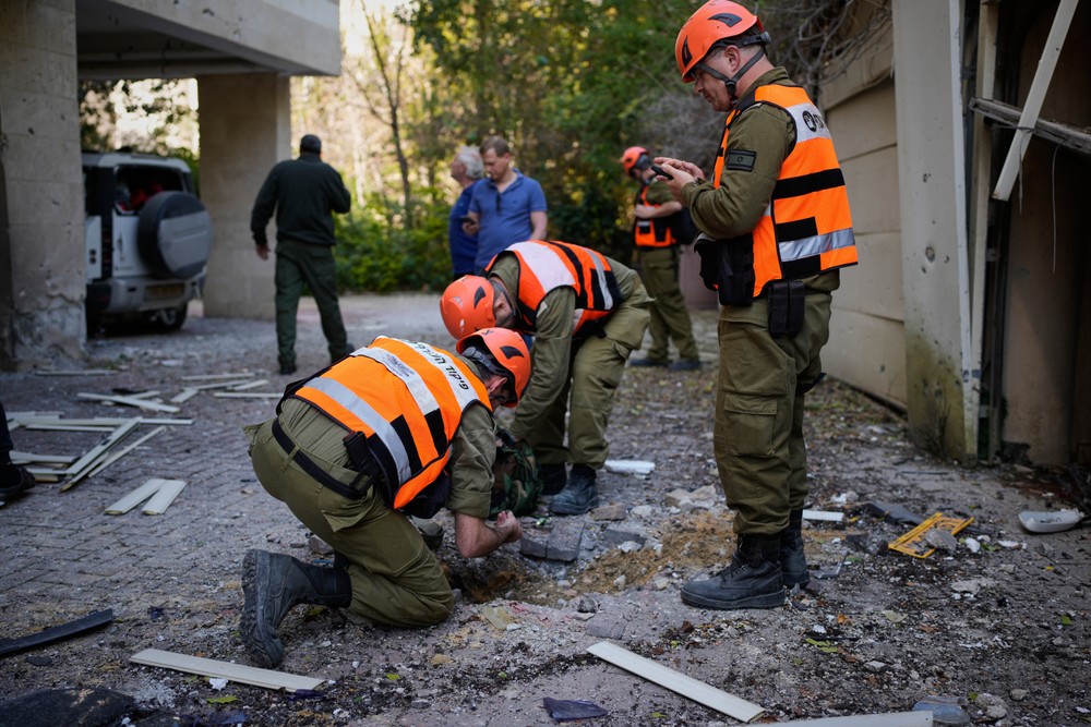 Raketový útok na Izrael