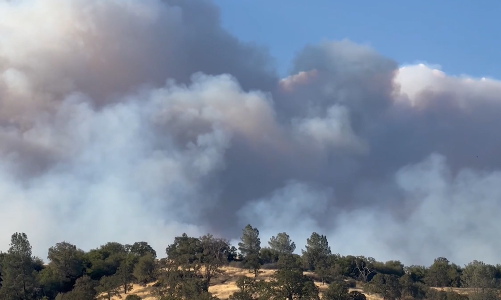 Lesný požiar v Kalifornii