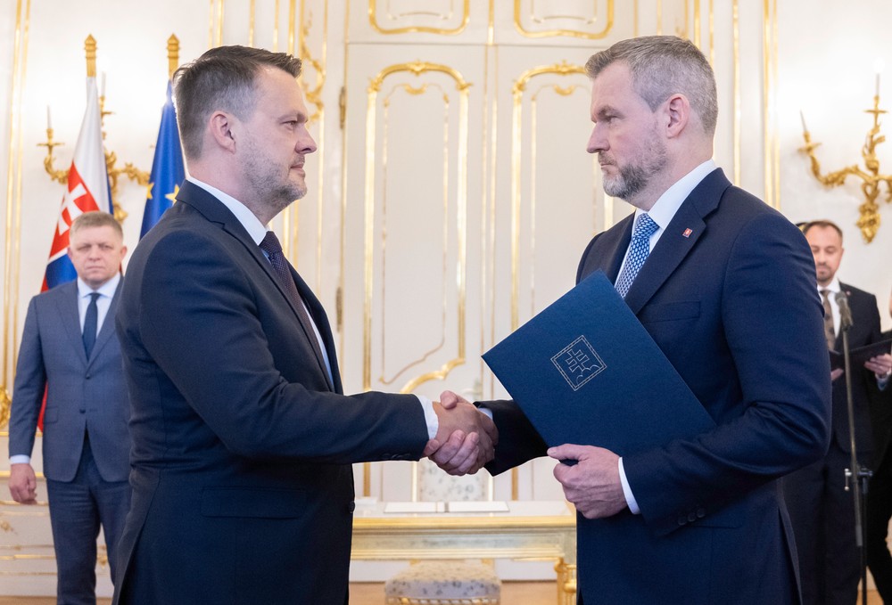 Samuel Migaľ a Peter Pellegrini 