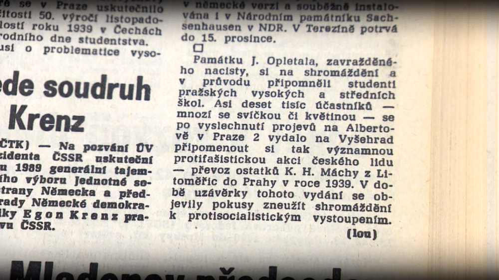Exkurzia do histórie: O čom sa písalo 18. novembra 1989