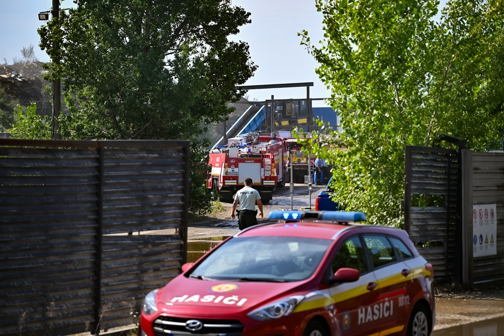 Požiar v Podunajských Biskupiciach