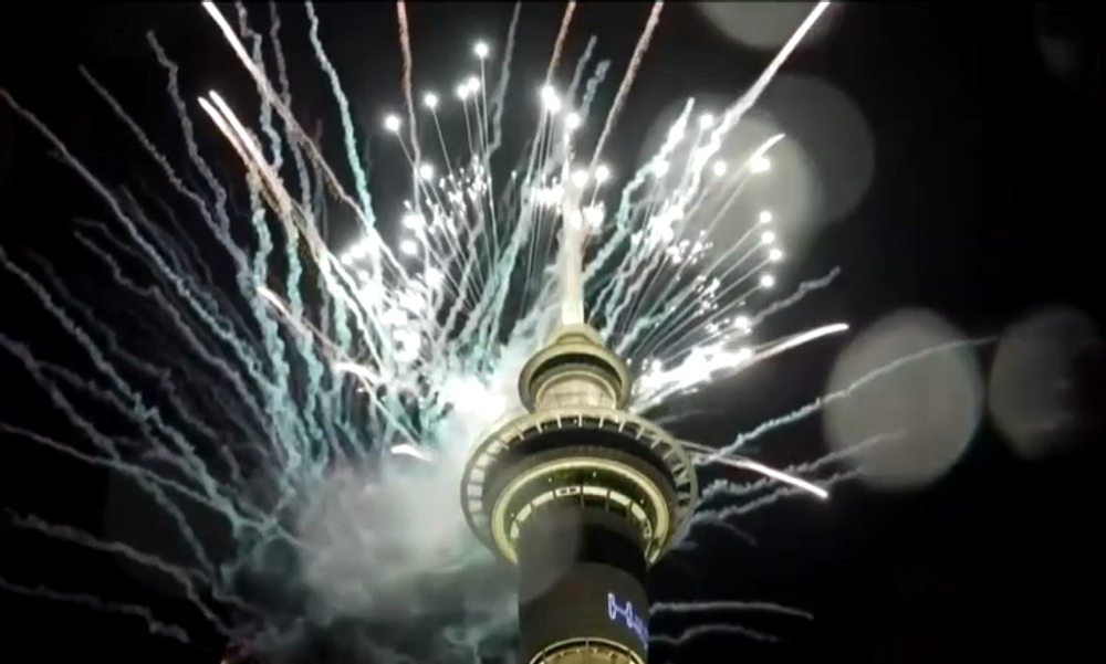 Auckland nový rok