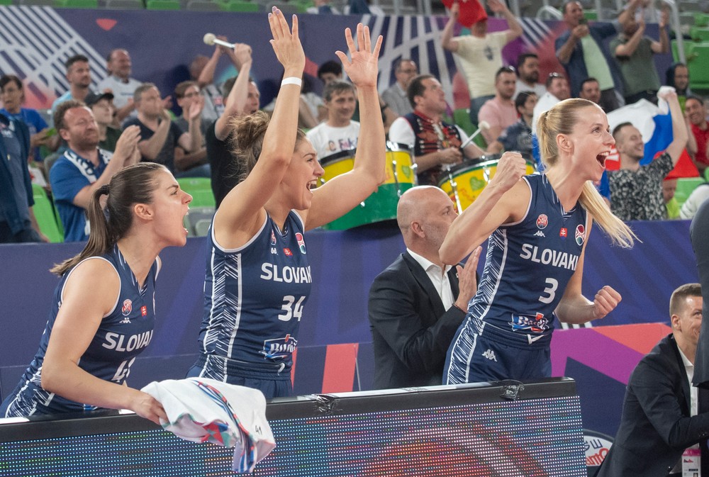 Slovensko - Turecko, ME v basketbale žien