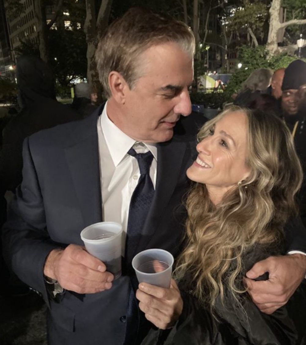 Chris Noth a Sarah J. Parker