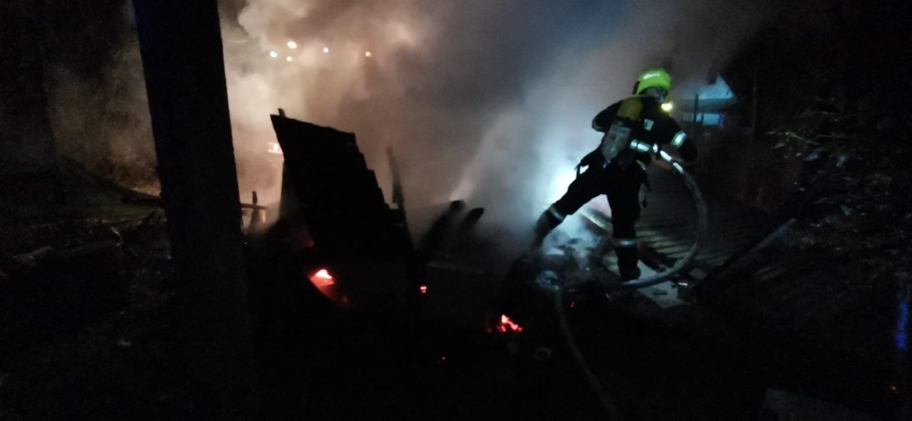 Požiar v Košiciach