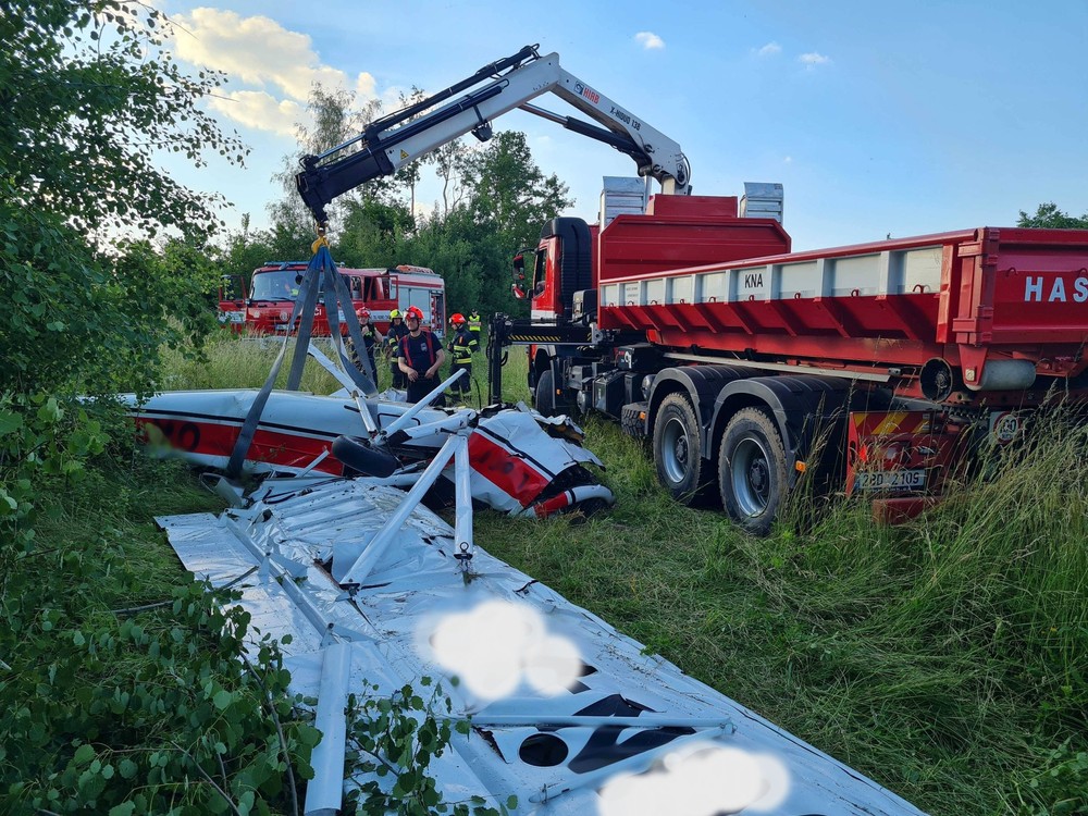 Nehoda malého lietadla