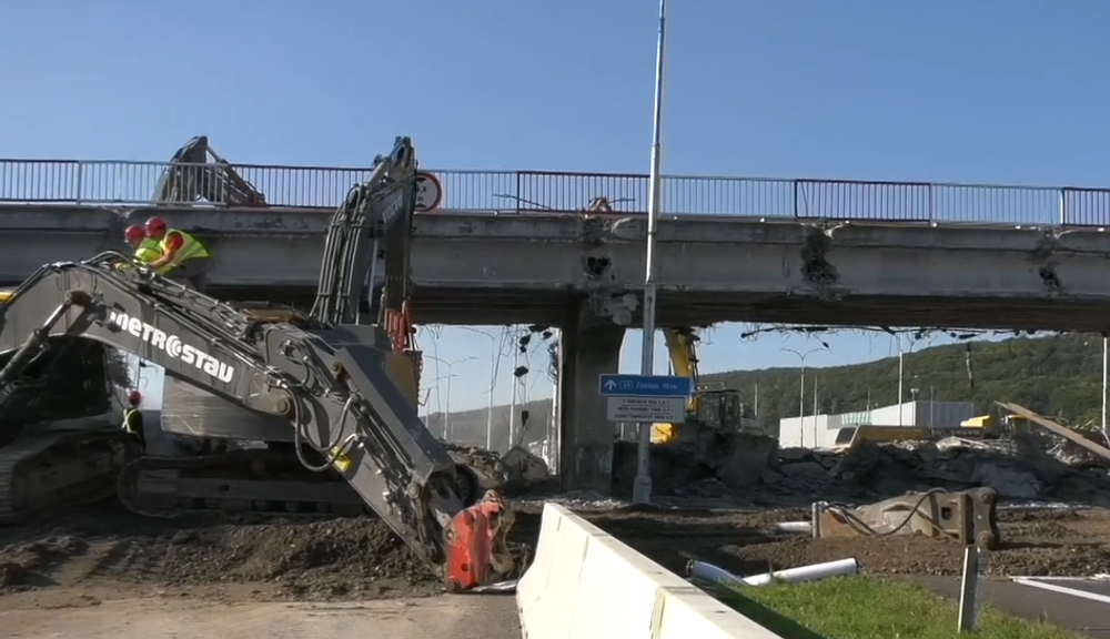 Havarijný stav mosta 3