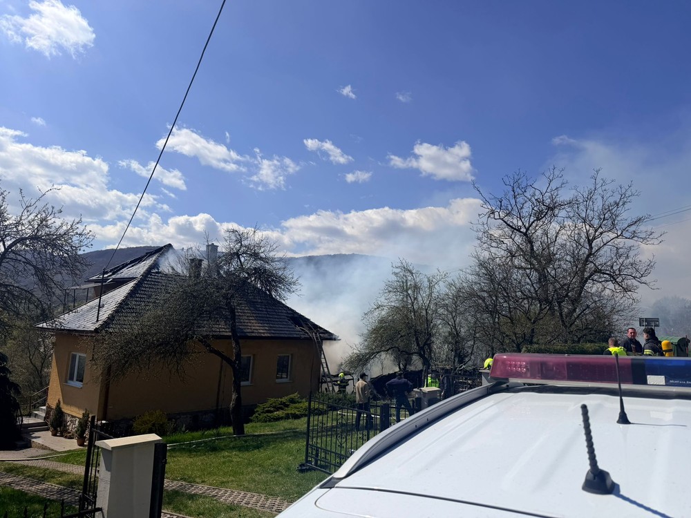 Požiar v Rakovnici