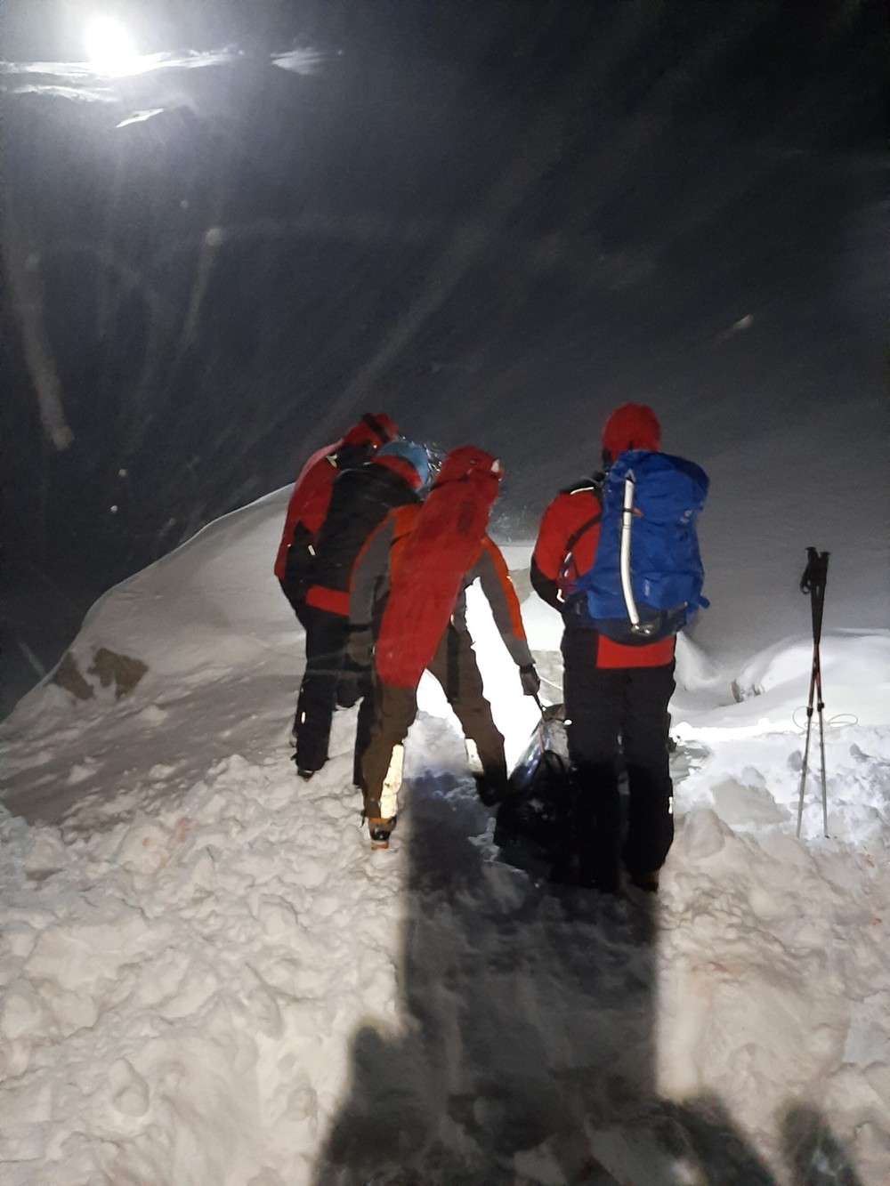 Lavína Vysoké Tatry