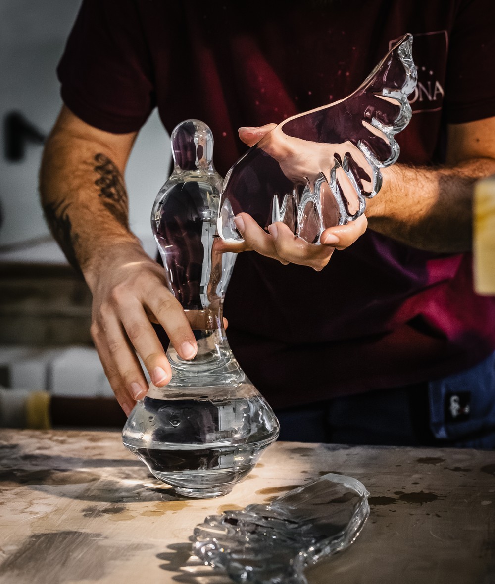 Výroba holubice mieru