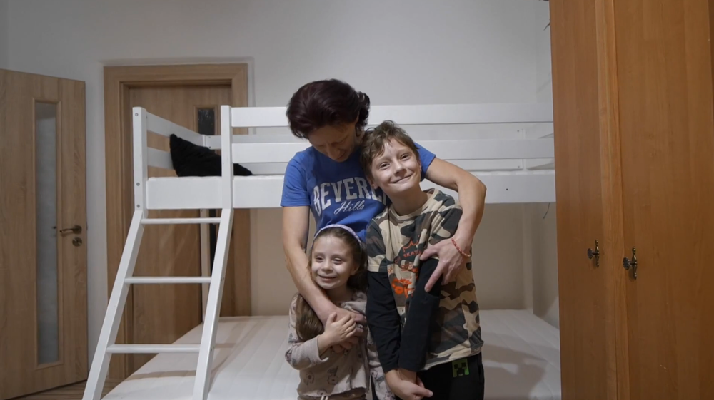 darovane vianoce matka s piatimi detmi 