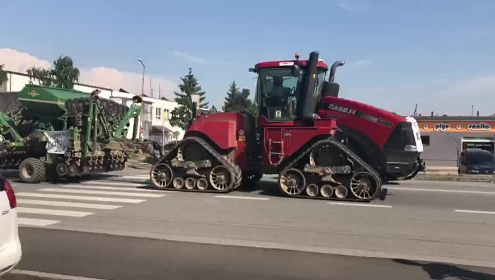protest farmárov v Michalovciach10609