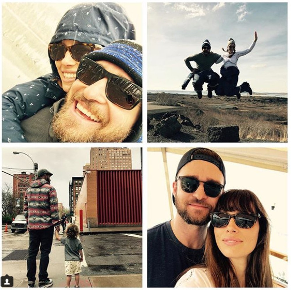 Justin Timberlake s rodinkou