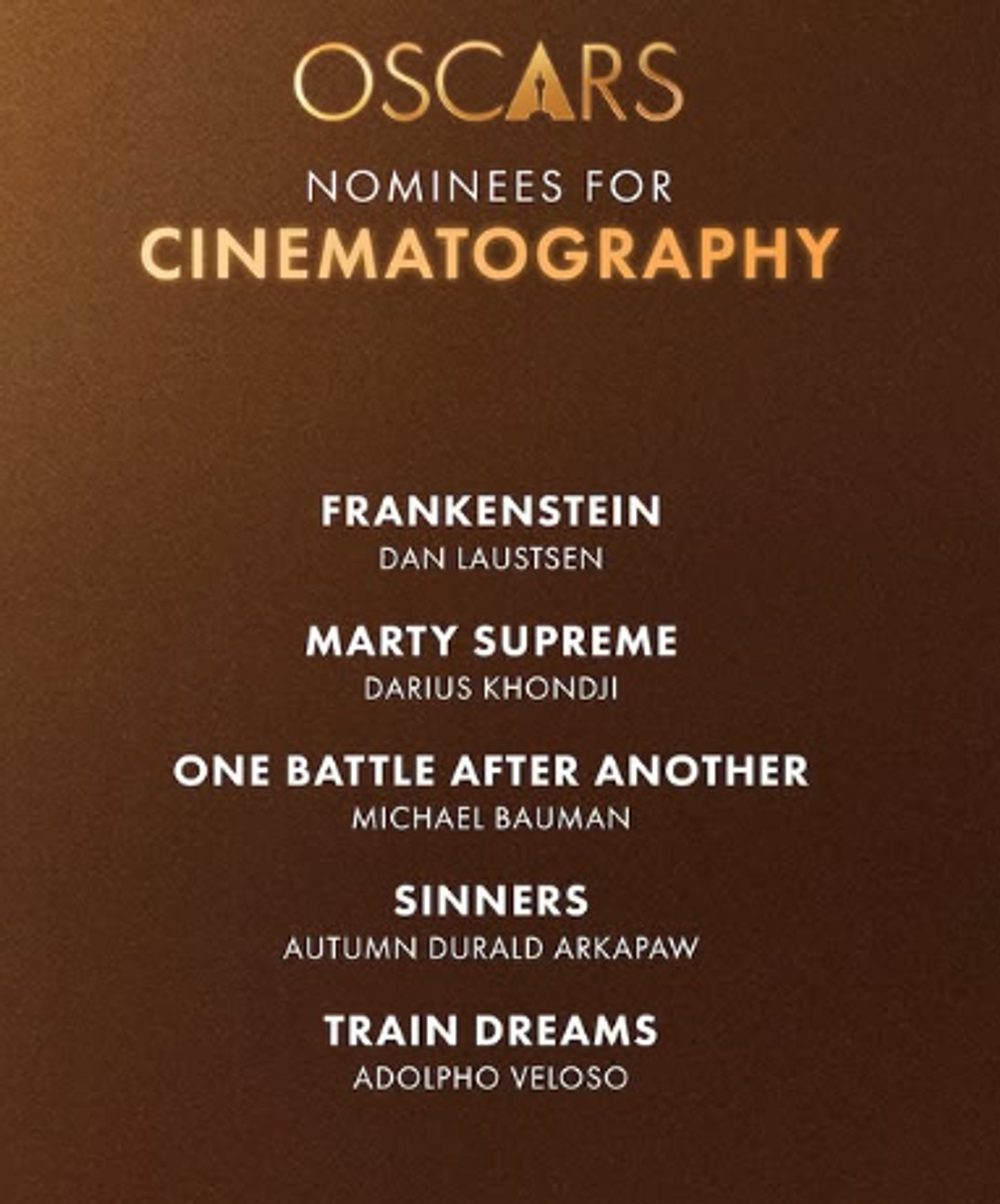 Nominovaní na Oscara 2026