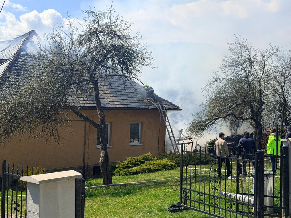 Požiar v Rakovnici