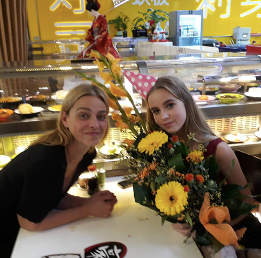 Lucie Zedníčková s dcérou Améliou