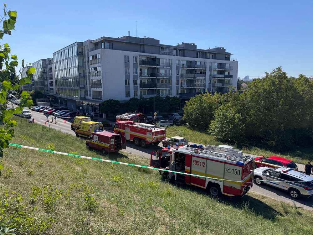 Požiar bytu v Ružinove 