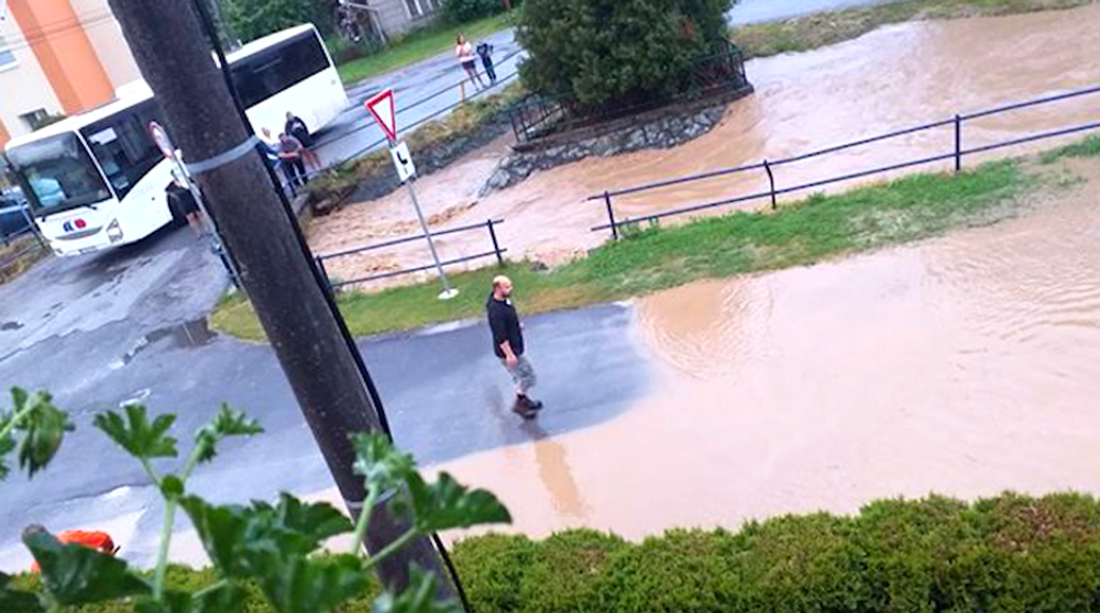 Záplavy v okolí BB