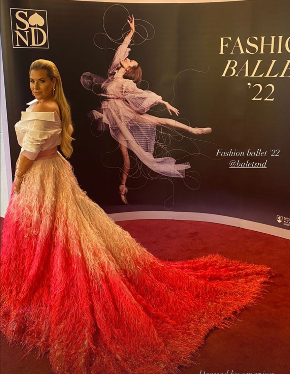 Dominika Cibulková na Fashion Ballet 2022