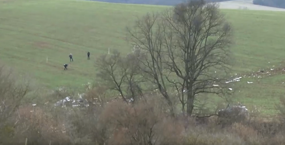 Za obcou Trenčianske Stankovce havarovalo štvormiestne lietadlo